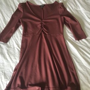 Express petite pink dress